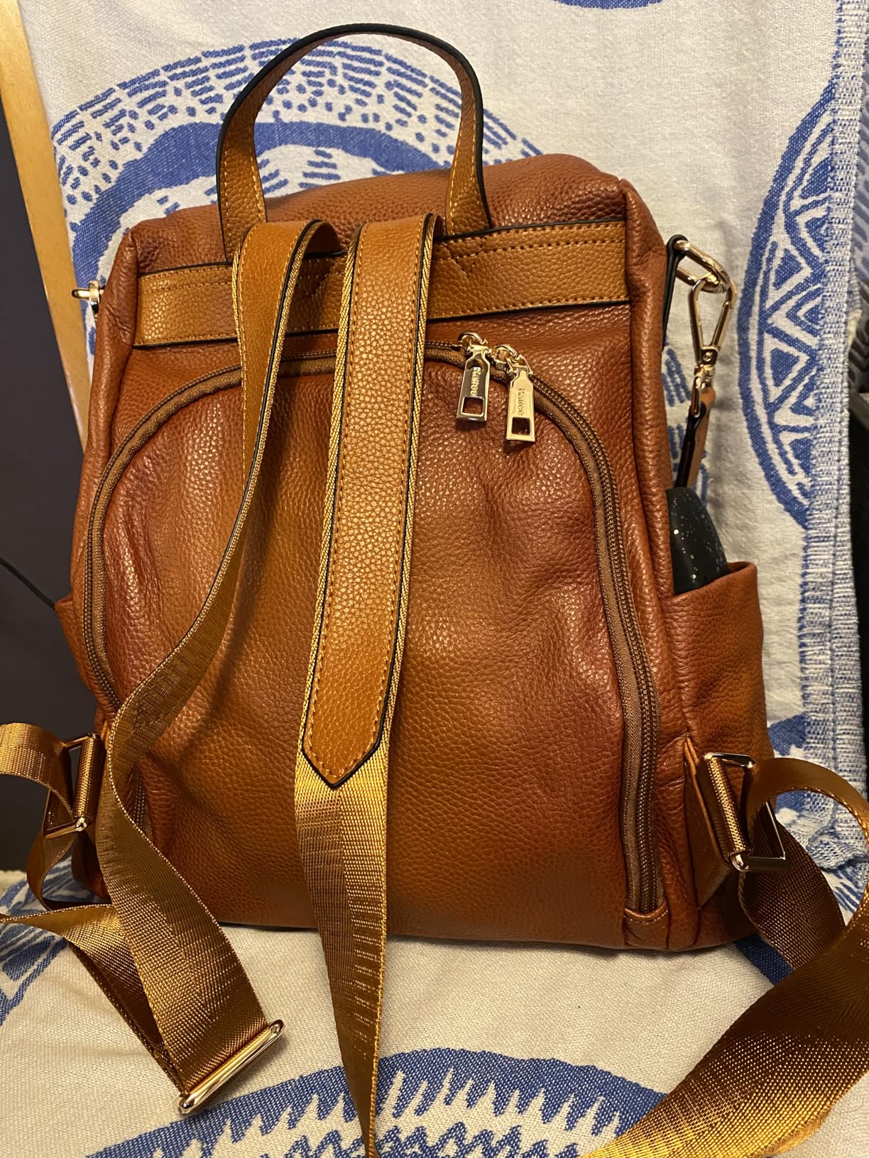 Kattee Women's Anti-Theft Backpack Purse Genuine Leather Shoulder Bag Fashion Ladies Satchel Bags customer photo 2