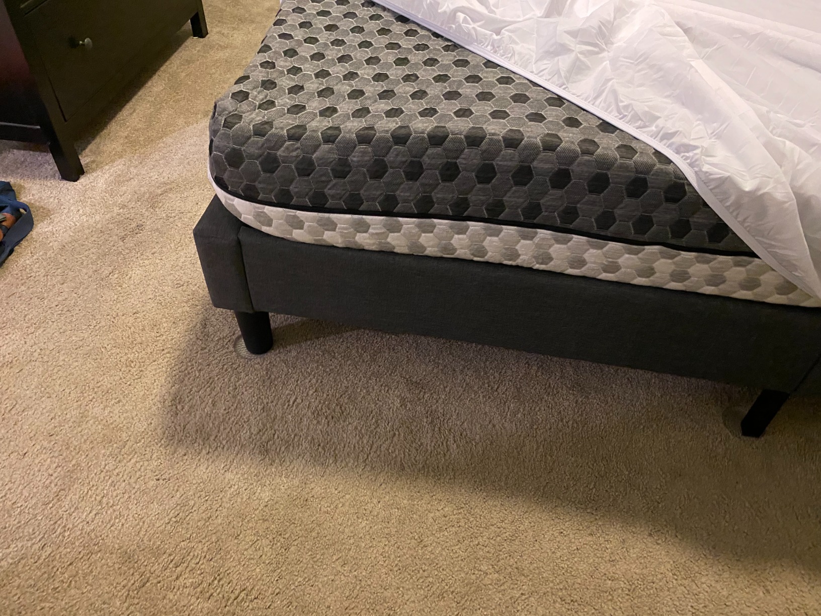 Layla 10 Inch Copper Infused Memory Foam Mattress, Cooler and More Comfortable Sleeping, Flippable One Side Soft - Other Side Medium Firm, 2 Free Memory Foam Pillows, Queen, 120 Night Trial Period customer photo 2