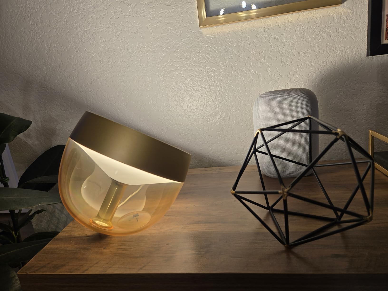 Philips Hue Iris Smart LED Table Lamp, White and Color Ambiance, Control with Hue App, Works with Alexa, Google Assistant, and Apple Homekit customer photo 2