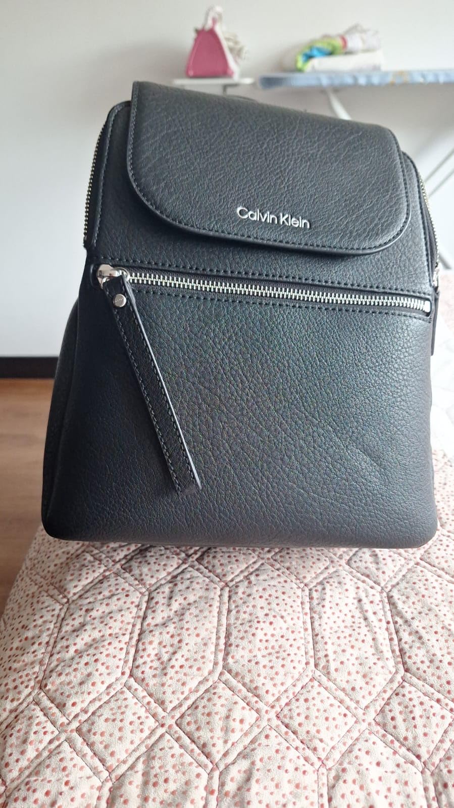 Elaine Bubble Lamb Novelty Key Item Flap Backpack customer photo 2