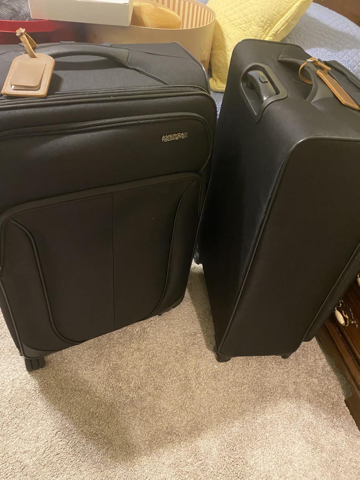 American Tourister 4 KIX 2.0 Expandable Softside Luggage with Spinner Wheels, 20 SPINNER, CLASSIC BLUE customer photo 2