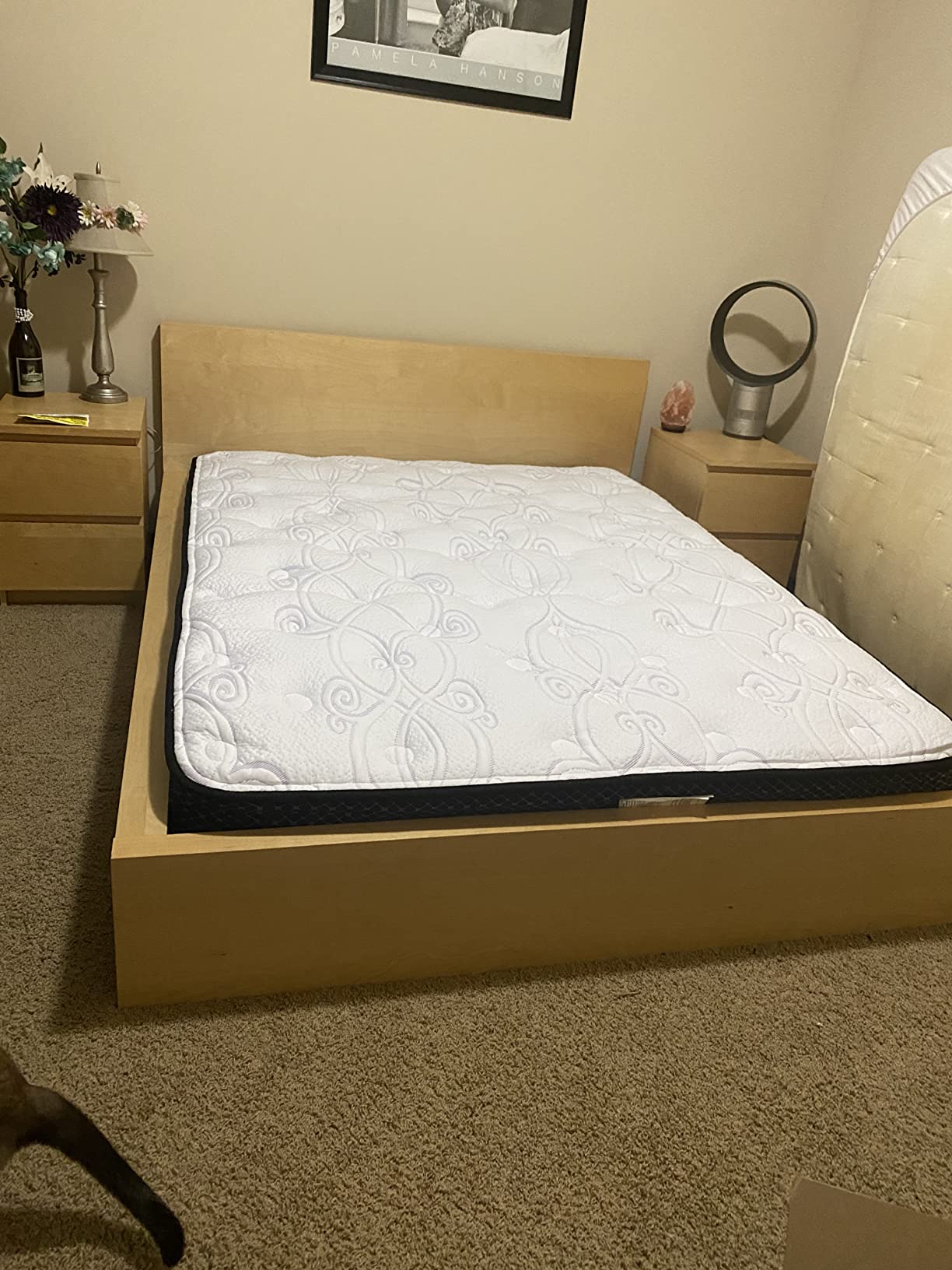 Signature Design by Ashley Queen Plush 12 Inch Hybrid Mattress with Gel Memory Foam and Edge Support for Cool Sleep and Pressure Relief, Fiberglass-Free, Bed In A Box customer photo 1
