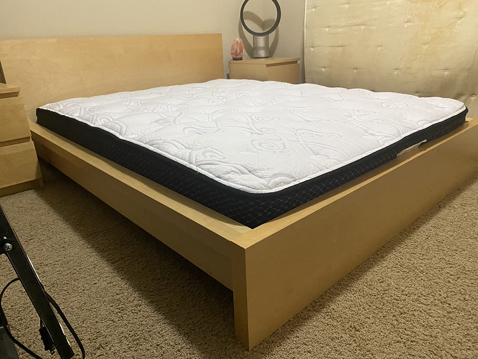 Signature Design by Ashley Queen Plush 12 Inch Hybrid Mattress with Gel Memory Foam and Edge Support for Cool Sleep and Pressure Relief, Fiberglass-Free, Bed In A Box customer photo 2
