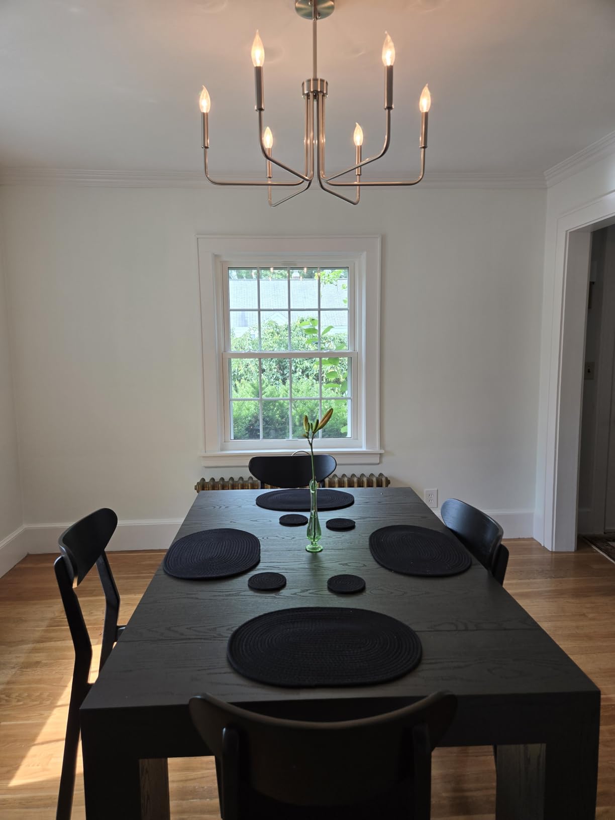 Transformer Table - Solid Wood Extendable Dining Table, Seats 2-12, Expandable Dining Room Table, Space-Saving Furniture, Natural (Table Only) customer photo 1