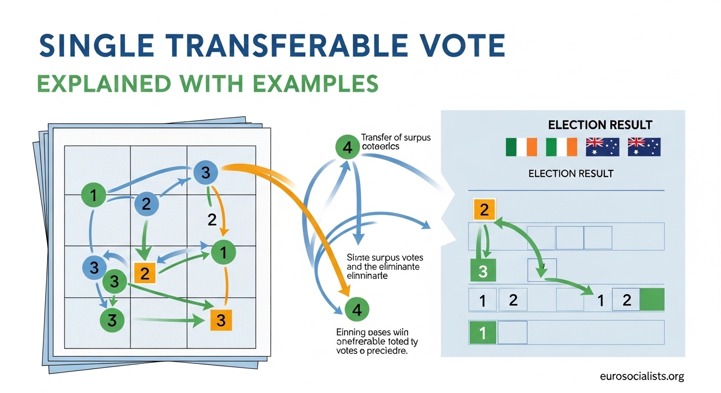 Single Transferable Vote Explained With Examples (July 2026)