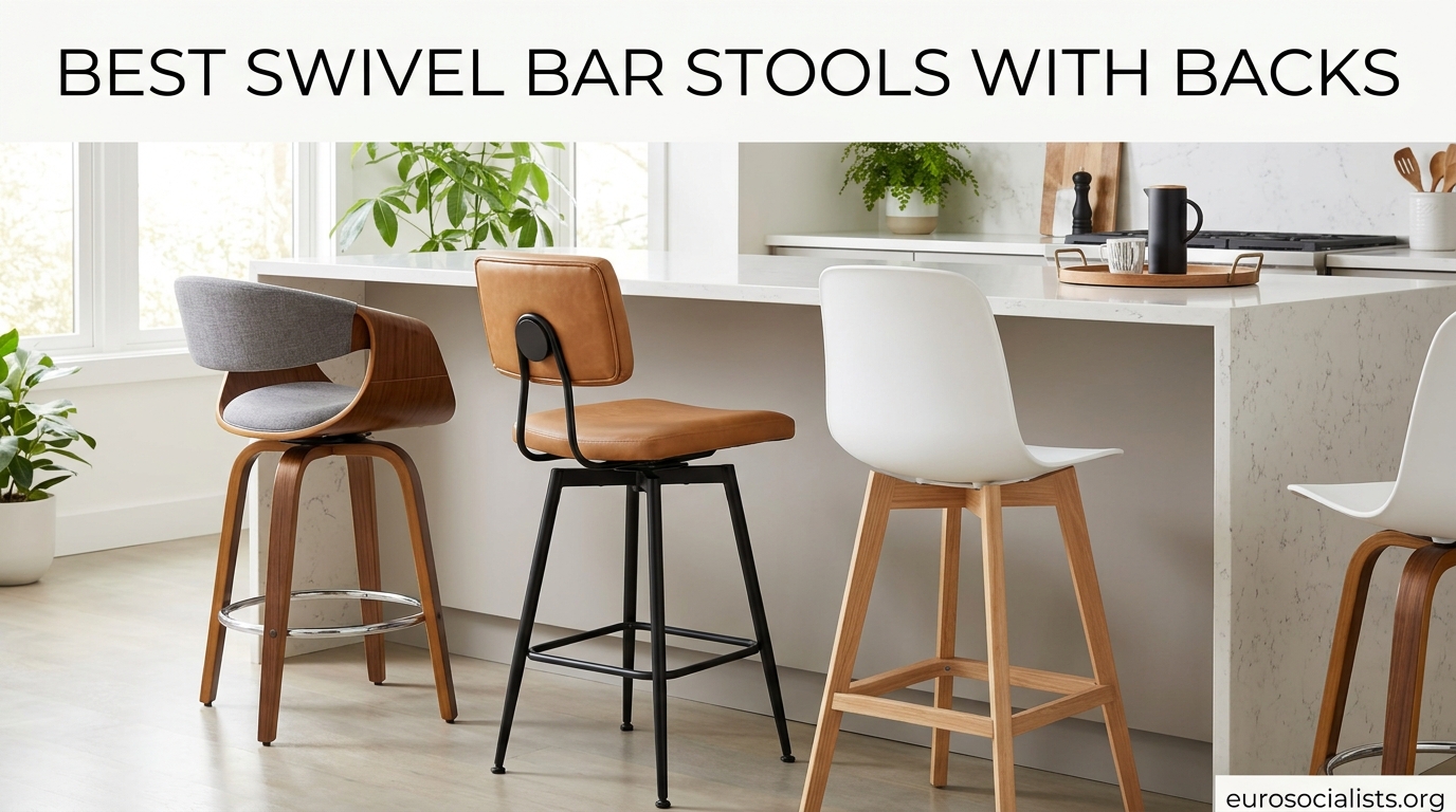 Best Swivel Bar Stools with Backs